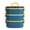 Blue, variant on Lunch Box, Stackable 3 Layers Containers, Portable Large Capacity Leakproof Bento Box, 3-Tier Portable Stackable Food Container for Work Camping,7.7x5.5x7.5 Inch