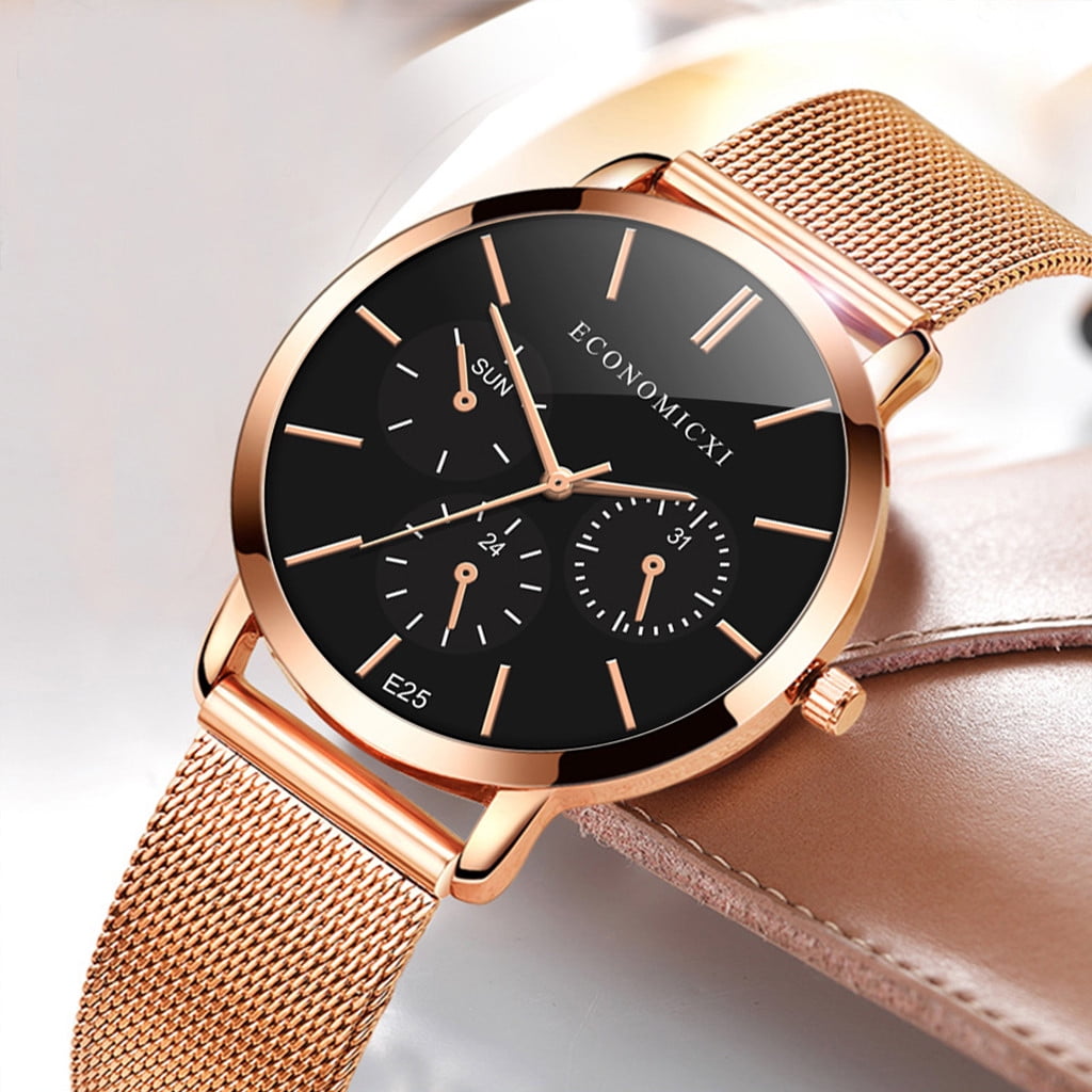 MIARHBWomen Girl Luxury Watches Stainless Steel Analog Quartz Bracelet Wrist Watch ( watch for women )
