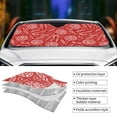 thumbnail image 5 of XMXT Car Sun Shade Windshield, Red Lollipop Candy Hand Drawn Sunshade for Car Windshield Sun Shades for Car SUV Truck, m, 5 of 9