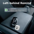 thumbnail image 2 of Air Tracker Tags-4 Pack (iOS Only),Bluetooth Tracker Compatible for Apple Find My, Replaceable Battery Key Finder and Item Locator Smart Tag for Keys,Bag,Luggage and More,4Pack,White, 2 of 9