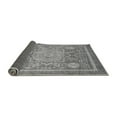 thumbnail image 2 of Ahgly Company Indoor Square Abstract Gray Modern Area Rugs, 7' Square, 2 of 4