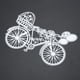 thumbnail image 4 of DIY bicicleta en relieve Metal globo troquelado álbum de recortes tarjetas decorativas-131316 Likrtyny Oficina Multiescena Multifunción, 4 of 8