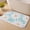 D-Teal, variant on SIXHOME 20"x32" Bathroom Rug with Green Leaf Non Slip Bath Mat Fluffy Soft Super Absorbent Quick Dry Bathroom Mat Machine Washable Tufted Monstera Bath Mats for Bathroom Floor Green