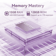 thumbnail image 3 of Smartphone Cubot A10 12 GB RAM 128 GB ROM 6.56" 90 Hz Android negro, 3 of 6