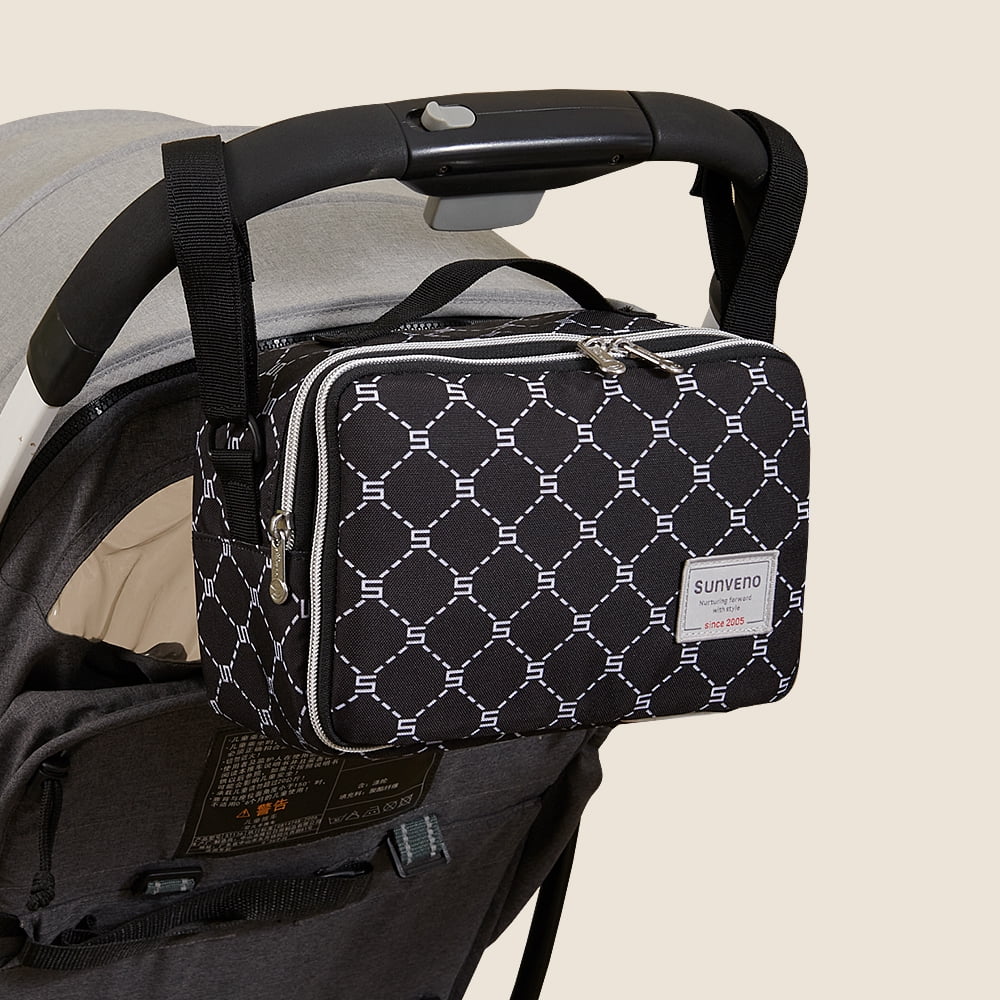 Sunveno Diaper Bag with Water-Resistant, Portable Changing Pad, 1 Count