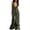 Army Green, variant on AJGRHE Bohemian Neck Short Sleeve Ruffle Summer Dress Flowy Casual Midi Floral Dress - Elegant Flowy Sundress | Formal-Inspired Outfit for Wedding Guest Summer Party Dress Black XXL