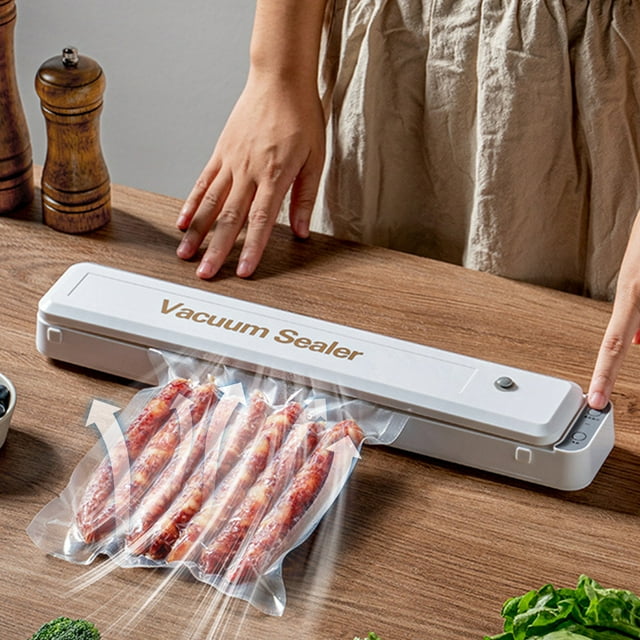 EGNMCR Scelleuse sous Vide pour la Maison, Conservation des Aliments, Machine de Mise sous Vide - Sec et Humide, Multi-Modes, Machine de Scellage à Haute Aspiration - Machine d'Emballage Alimentaire - Machine de Scellage en Plastique, Machine de Mise sous Vide