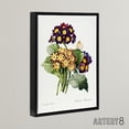 thumbnail image 2 of Primrose Flowers Floral Redoute Vintage Black Framed Canvas Wall Art 18X24", 2 of 4