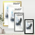 thumbnail image 4 of Designart 'Great Dark Blue Heron Bird Illustration' Farmhouse Framed Art Print, 4 of 4