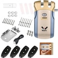 thumbnail image 3 of Cerradura De Puerta Con Control Remoto Sin Ojo De Cerradura Cerradura De Puerta Eléctrica Bluetooth Cerradura De Seguridad Sin Llave Antirrobo Con 4 Controles Remotos Para Tuya App Home Office Speravity EL013880-02, 3 of 6