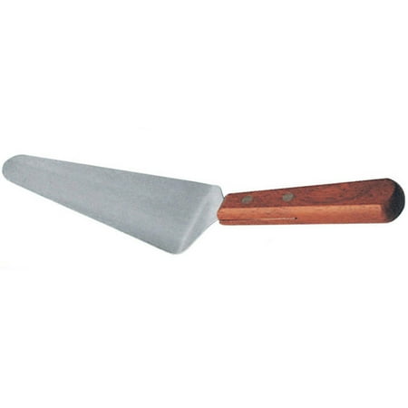 - Winware by Winco TN166 Stainless Steel Pie Server, Wooden Handle, 5-1/2
