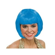 Neon Blue Bob Wig