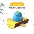 thumbnail image 4 of Jouet Dinosaure Flottant à Remonter, Jouet Hippopotame Flottant à Remonter Mignon pour Salle de Bain, Jouet de Bain Compact Hippopotame à Remontoir, Cadeau de Vacances, 4 of 5