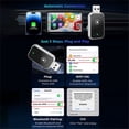 thumbnail image 5 of Adaptador Inalámbrico CarPlay para Coche para Android AUTO WiFi y Bluetooth con Adaptador USB-C. Actualice CarPlay con Cable A CarPlay Inalámbrico., 5 of 5