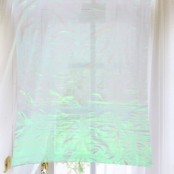 BESTYASH Tela De Organza Degradada Iridiscente Para De Bodas Y Fiestas En Poliéster