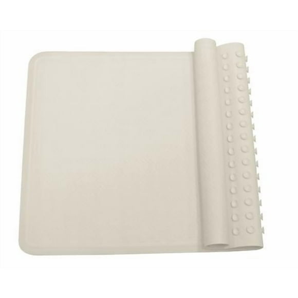 Rubbermaid Commercial Safti-Grip Bath/Shower Mat, Large, White, 40.6 x 71.1 cm (16 x 28")