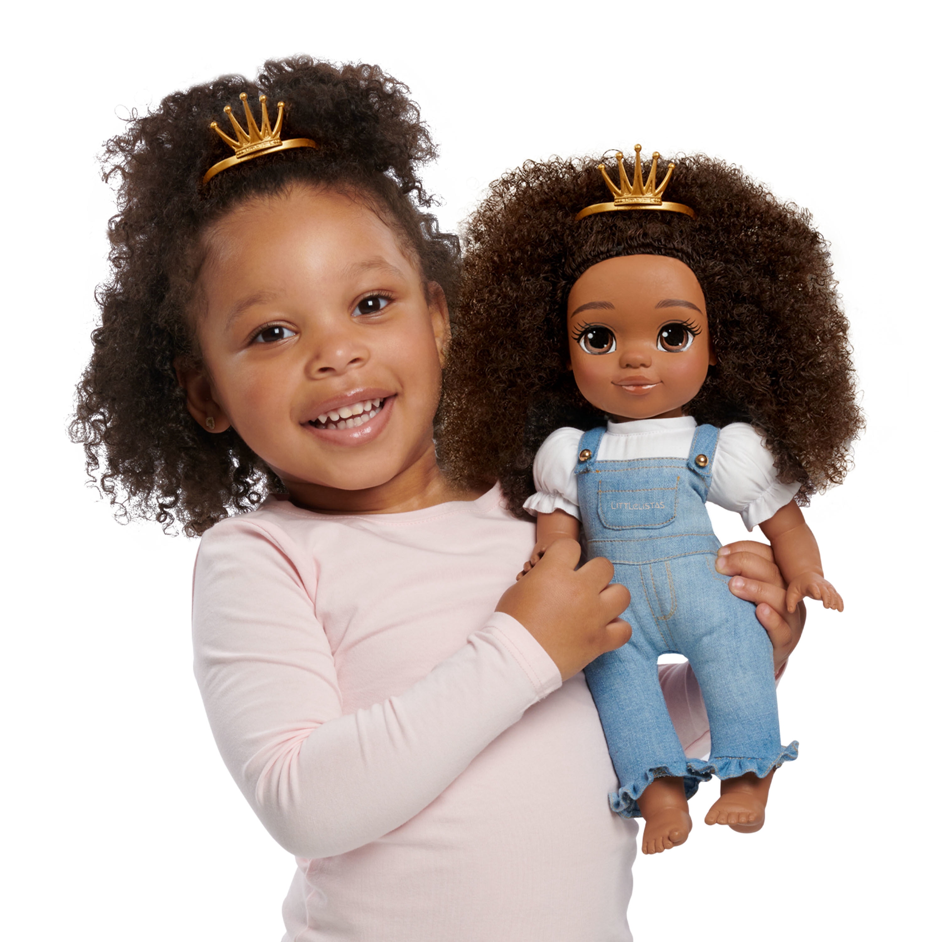Naturalistas Lena, Brown – Poseable Baby Doll for Children Ages 3+