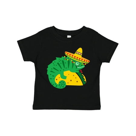 

Inktastic Taco Chameleon Gift Toddler Boy or Toddler Girl T-Shirt