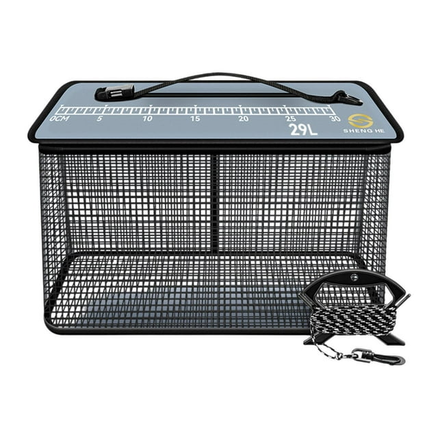 koolsoo Sac de Protection pour Appâts en Maille Panier de Rangement 29L