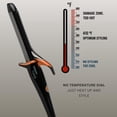 thumbnail image 3 of TAIFF Curves Professional Black Titanium Curling Iron – High-Performance Hair Curler & Rizadora para Cabello with Dual Voltage | Fixed Temperature 410°F | 1”, 3 of 7