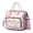 Pink-76, variant on Stylish Large Insulated Tote with Kawaii Alpaca Design - Leakproof Cooler Bag for Picnic, Hiking & Daily Use - Easy-to-Clean & Durable