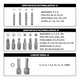 thumbnail image 4 of Juego De Brocas Multiuso De Herramientas Labg Estuche Negro 111 Piezas, 4 of 5