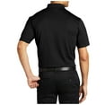 thumbnail image 2 of Yellow Rooster Mens Short Sleeve Eclipse Stretch Polo Shirt Deep Black L, 2 of 7