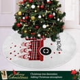 thumbnail image 6 of FMSHPON Valentine's Day Cute Dwarf Elves in The Car Xmas Christmas Tree Skirt Stand Mat for Holiday Party Decoration Indoor Outdoor 48 inches, 6 of 6
