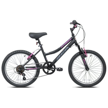 20" Kent Kobra Mountain Bicycle, Fits Rider 4'2" - 5', Black/Pink, Child, Unisex