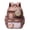 Z60-Brown, variant on All Over Cartoon Print Backpack for Ages 5rd 6th 8th 10th With Attached Mini Pouch Lightweight Waterproof Multi Compartment Back To School Bookbag