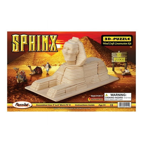 Puzzled - Sphinx - 3D Jigsaw Puzzle - 161 Pieces