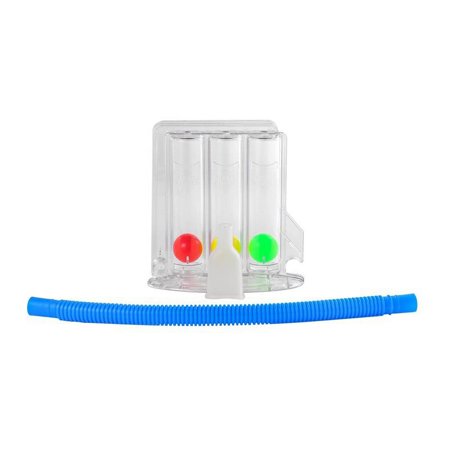 Deep Breathing Exercise for Lung - Respiratory Exerciser - Breath Trainer with Mouthpiece