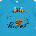 thumbnail image 4 of Inktastic Valentine’s Day Bee Mine Cute Bees and Heart Boys or Girls Toddler T-Shirt, 4 of 5