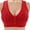Red, variant on Sports Bras For Women Comfortable Front Closure Bra - For Seniors And Older People New Comfort Style Nylon & Spandex 2Xl Womens Bras