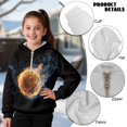 thumbnail image 6 of Pzuqiu Basketball Sweatshirt Kids Size 14-15 Personalized Versatile Boys' Fashion Hoodies & Sweatshirts Soft Stretchy Fall Winter Clothes Long Sleeve Warm for Outdoor Activities, 6 of 7
