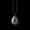Purple, variant on natural-stone-crystal-drop-shaped-winding-tree-of-life-pendant-necklace-jewelry