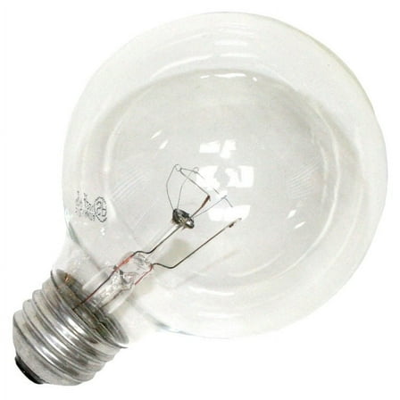 Sylvania 14283 - 40G25/RP 120V G25 Decor Globe Light Bulb