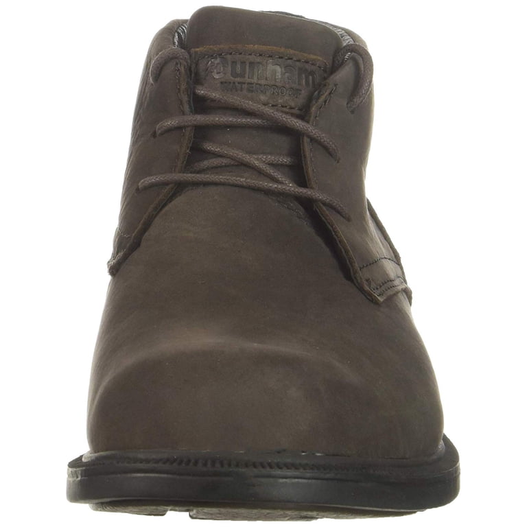 Dunham Waterproof Leather Lace Up Ankle Boots Men\'s Size 8 Brown Chukka‎ Dunham Strickland Chukka Waterproof Casual Lace Up Boots  main image 3