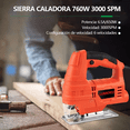 thumbnail image 2 of Sierra Caladora Profesional 760w+16 Accesorios Con Estuche Naranja, 2 of 5