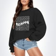 thumbnail image 2 of EHQJNJ Sweatshirts Graphiques Col Rond Femmes Cropped Automne et Hiver Sweatshirts Imprimés Femmes Sweatshirts Oversize Sweatshirts pour Femmes Graphique Tendance, 2 of 6
