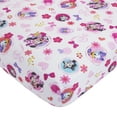 Disney Minnie Mouse 4Piece Happy Helper Toddler Bedding Sets, Toddler