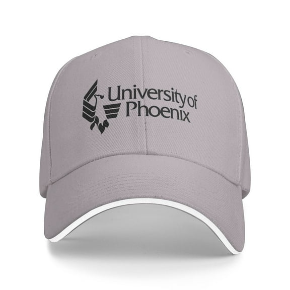 University Of Phoenix Logo Unisex Sandwich Cap Classic Baseball Capunisex Adjustable Casquette Dad Hat