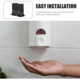 thumbnail image 4 of Black Wall Mount Soap Dispenser Drip Tray for Kitchen Bathroom Easy Install 4 Pack, 4 of 5