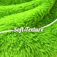 thumbnail image 3 of Ayieyill Christmas Tree Skirt, 48 Inches Faux Fur Green Christmas Tree Skirt for Christmas Tree Decorations Xmas Tree Skirt (Green), 3 of 8
