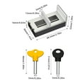 thumbnail image 5 of Sliding Window with Vertical & Horizontal Window Security Adjustable Window Stopper Enduring, 5 of 20