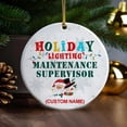 thumbnail image 3 of Maintenance Supervisor Christmas Ornaments 2025 for Women Friendship, Appreciation Gifts for Coworkers - Christmas Decorations Ceramic Ornaments, 3 of 4
