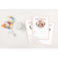 thumbnail image 4 of Inkdotpot 30 Fill In StyleBaby Shower Invitation Cards Jungle Animals Gender Neutral Blank Invites, 4 of 7