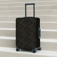 thumbnail image 2 of Lsque Autumn Leaves1 Printed Luggage Cover, Travel Luggage Protector,Scratch and Dirt Resistant, Fits 18-32 Inch Luggage - Small, 2 of 9