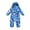 Blue, variant on Odeerbi Baby Boy Girl Clothes Toddler Jumpsuit Outfit Thicken Print Waterproof Keep Warm Detachable Hood 2025 Casual One-piece Ski Mountaineering Suit White