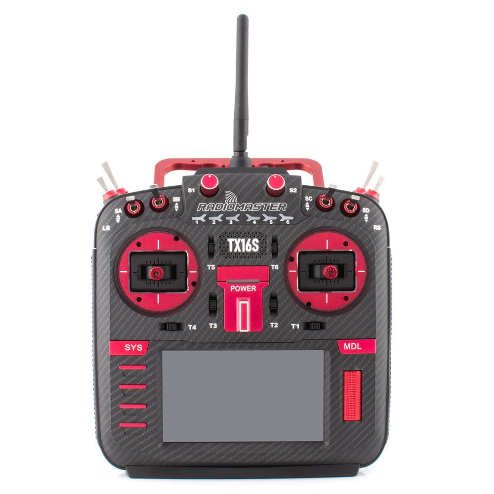 ★ RadioMaster TX16S MkⅡ 4in1 Mode1 ★ RadioMaster TX16S MK2 MAX 4in1 Mode 2 Carbon Fiber Black Or